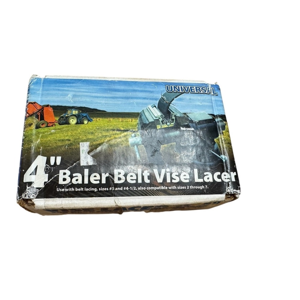 New Apache UNIVERSAL 4" Baler Belt Vise Lacer Clipper Style R-4 Farm Tool #2-#7